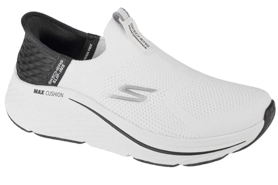 Skechers Slip-Ins Max Cushioning Elite 2.0 129611-WBK, Damskie, buty do biegania, Biały SKECHERS