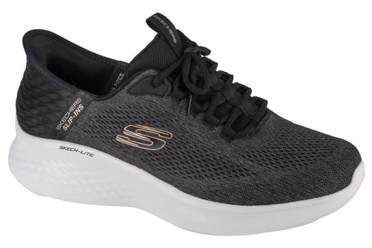 Skechers Slip-Ins: Skech-Lite Pro - Primebase 232466-BKGY, Męskie, buty sneakers, Czarne SKECHERS