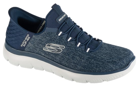 Skechers Slip-Ins: Summits - Key Pace 232469-NVY, Męskie, buty sneakers, Granatowy SKECHERS