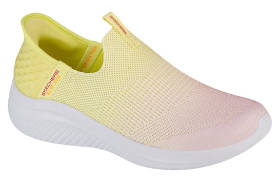 Skechers Slip-Ins Ultra Flex 3.0 - Beauty Blend 150183-YLPK, Damskie, buty sneakers, Żółty SKECHERS