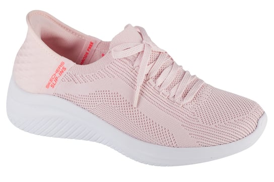 Skechers Slip-Ins Ultra Flex 3.0 - Brilliant  149710-LTPK, Damskie, buty sneakers, Różowy SKECHERS