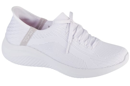 Skechers Slip-Ins Ultra Flex 3.0 - Brilliant  149710-WHT, Damskie, buty sneakers, Biały SKECHERS