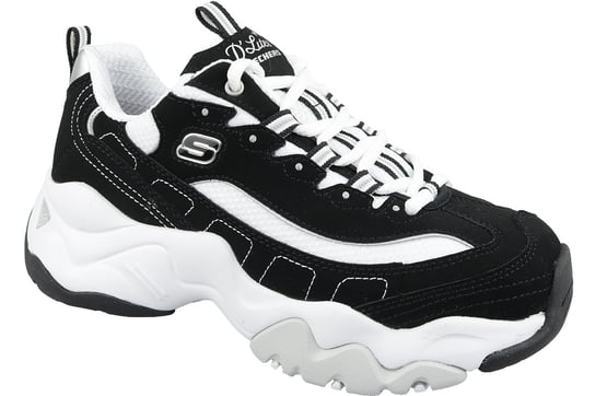Skechers, Sneakersy damskie, D'Lites 3.0 12956-BKW, rozmiar 38 SKECHERS