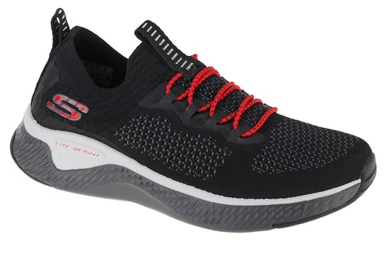 Skechers Solar Fuse 400022L-BGRD, dla chłopca, buty sportowe, Czarne SKECHERS