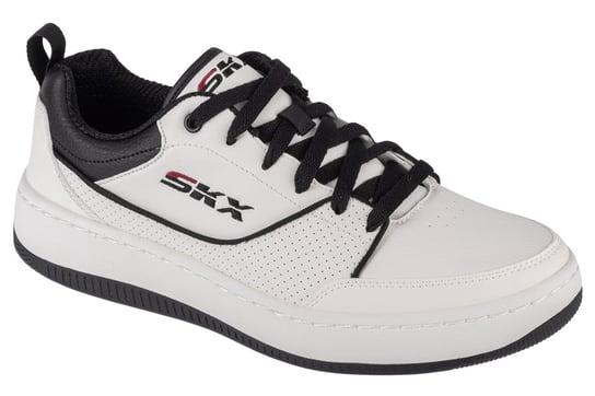 Skechers Sport Court 92 - Ottoman 232472-WBK, Męskie, buty sneakers, Biały SKECHERS