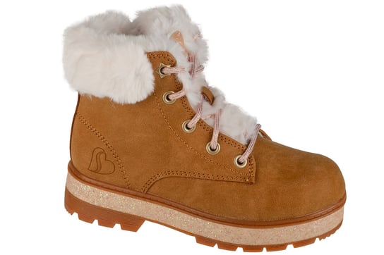 Skechers Street Glitz 310952L-CSNT, dla dziewczynki, buty zimowe, Brązowy SKECHERS