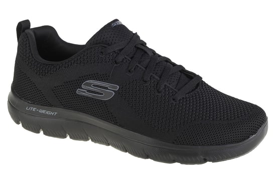 Skechers Summits Brisbane 232057-BBK, Męskie, buty sneakers, Czarne SKECHERS