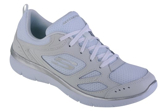 Skechers Summits Suited 12982-WSL, Damskie, buty sneakers, Biały SKECHERS