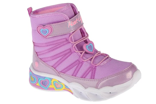 Skechers Sweetheart Lights 302661L-LVTQ, buty dla dziewczynki zimowe różowe SKECHERS