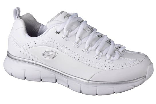 Skechers Synergy 3.0 13260-WSL, Damskie, buty sneakers, Biały SKECHERS