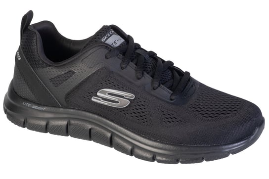 Skechers Track-Broader 232698-BBK, Męskie, buty sneakers, Czarne SKECHERS