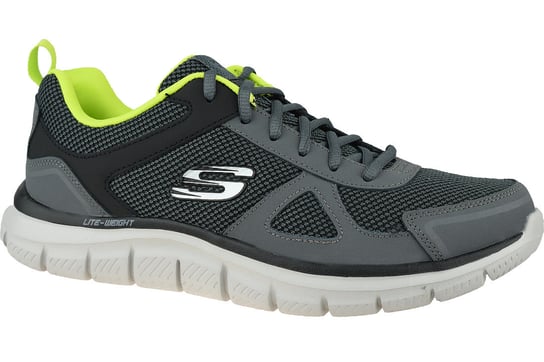 Skechers Track-Bucolo 52630-CCLM, Buty treningowe męskie, szare, rozmiar 42 SKECHERS