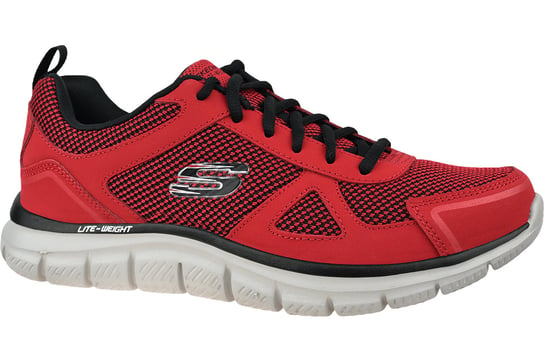 Skechers Track-Bucolo 52630-RDBK męskie buty treningowe czerwone SKECHERS