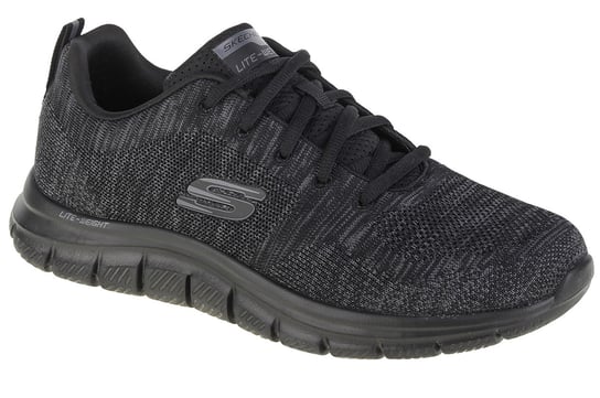 Skechers Track - Front Runner 232298-BBK, Męskie, buty treningowe, Czarne SKECHERS