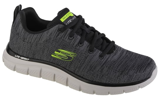 Skechers Track - Front Runner 232298-CCBK, Męskie, buty treningowe, Szary SKECHERS