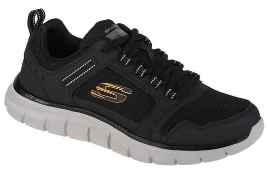 Skechers Track-Knockhill 232001-BKGD, Męskie, buty treningowe, Czarne SKECHERS