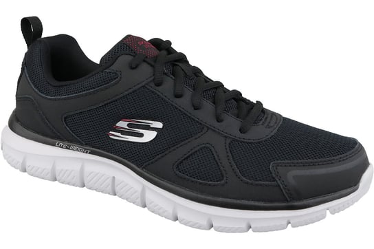 Skechers Track-Scloric 52631-BKRD, Męskie, buty do biegania, Czarne SKECHERS