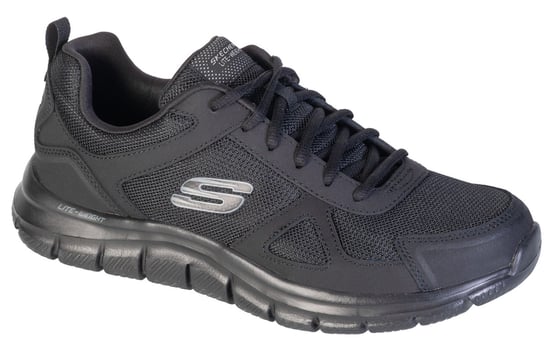 Skechers Track-Scloric Wide 52631W-BBK, Męskie, buty sneakers, Czarne SKECHERS