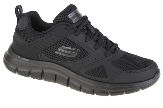 Skechers Track-Syntac 232398-Bbk, Męskie, Buty Sneakers, Czarne SKECHERS