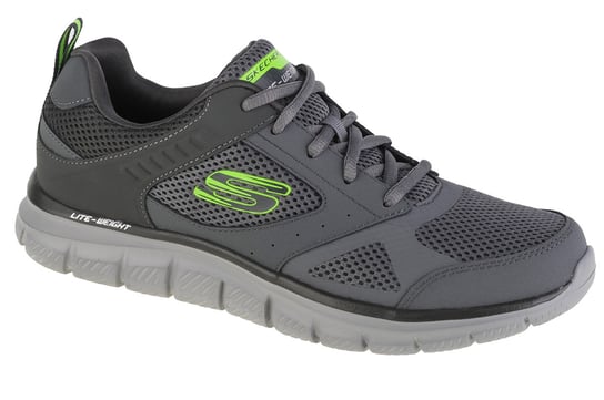 Skechers Track-Syntac 232398-Char, Męskie, Buty Sneakers, Szary SKECHERS