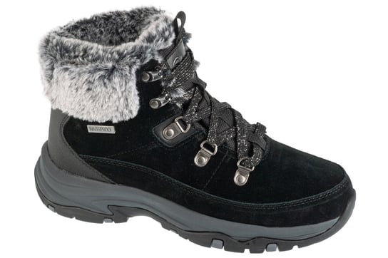 Skechers Trego - Snow Worries 167882-BLK, Damskie, trapery, Czarne SKECHERS