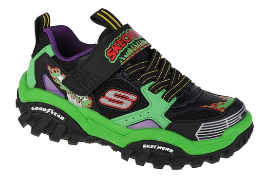 Skechers Turbo Speed 403760L-BKMT, Buty sportowe dla chłopca, czarne, rozmiar 27 1/2 SKECHERS