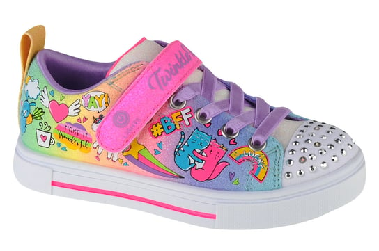 Skechers Twinkle Sparks - Bff Magic 314786L-Mlt, Dla Dziewczynki, Buty Sneakers, Wielokolorowy SKECHERS