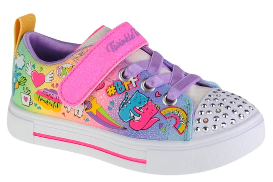 Skechers Twinkle Sparks - BFF Magic 314786N-MLT, dla dziewczynki, buty sneakers, Wielokolorowy SKECHERS