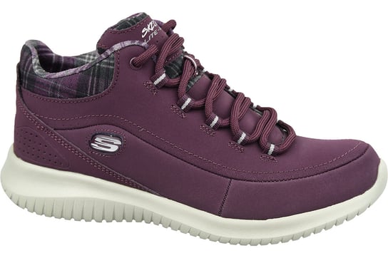 Skechers Ultra Flex 12918-BURG, Damskie, buty sneakers, Bordowe SKECHERS