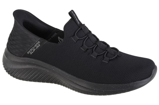 Skechers Ultra Flex 3.0 - Right Away 232452-BBK, Męskie, buty sneakers, Czarne SKECHERS