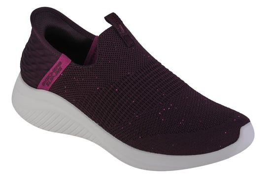 Skechers Ultra Flex 3.0-Shiny Night 149594-WINE, Damskie, buty sneakers, Bordowe SKECHERS