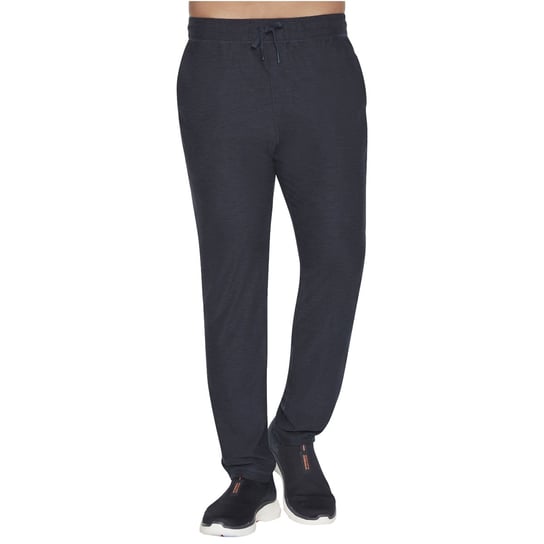 Skechers Ultra Go Lite Tapered Pant MPT108-NVY, Mężczyzna, Spodnie, Granatowy SKECHERS