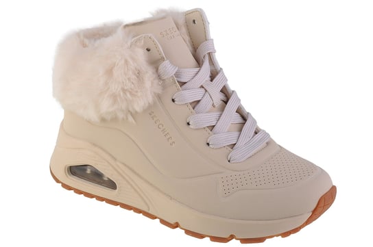 Skechers Uno - Fall Air 310539L-NAT, dla dziewczynki, buty zimowe, Beżowy SKECHERS