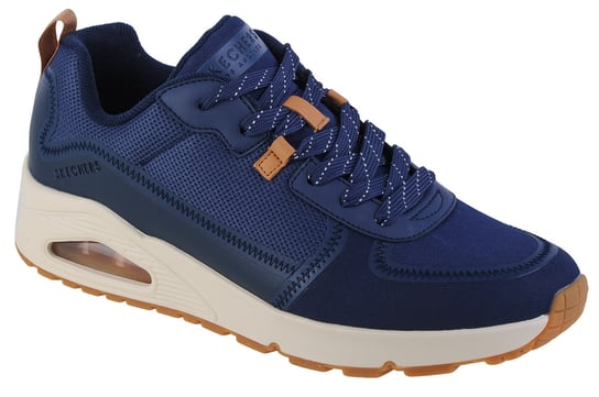 Skechers Uno-Layover 183010-NVY, Męskie, buty sneakers, Granatowy SKECHERS