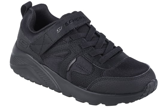 Skechers Uno Lite - Braxter 403666L-BBK, dla chłopca, buty sneakers, Czarne SKECHERS