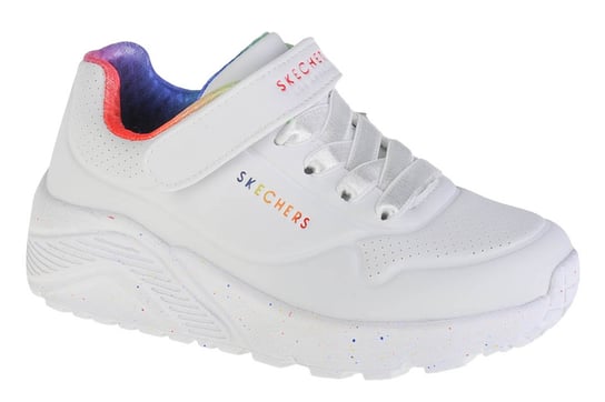 Skechers Uno Lite Rainbow Specks 310457L-WMLT dziewczęce sneakersy, białe, rozmiar 29 SKECHERS