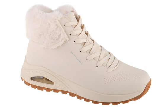 Skechers Uno Rugged - Fall Air 167274-NAT, Damskie, buty zimowe, Beżowy SKECHERS