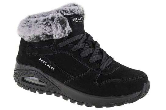 Skechers Uno Rugged Wintriness 167433-BLK, Damskie, buty zimowe, Czarne SKECHERS