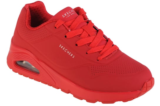 Skechers Uno Stand On Air 310024L-RED, dla dziewczynki, buty sneakers, Czerwony SKECHERS