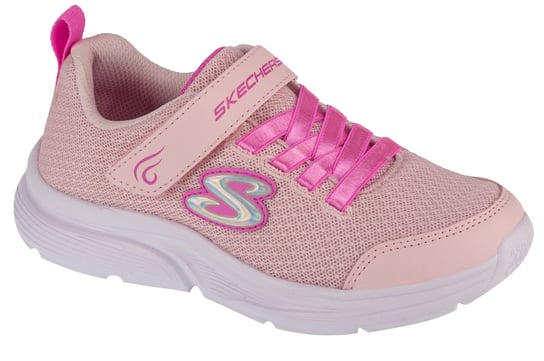 Skechers Wavy-Lites - Blissfully Free 303522L-LTPK, dla dziewczynki, buty sneakers, Różowy SKECHERS