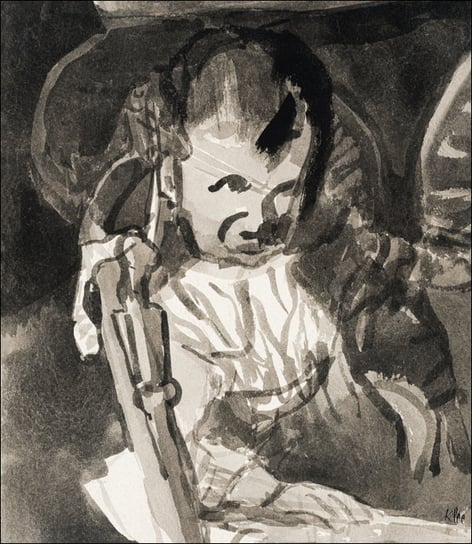 Sketch of Felix Klee, Paul Klee - plakat 21x29,7 cm Galeria Plakatu