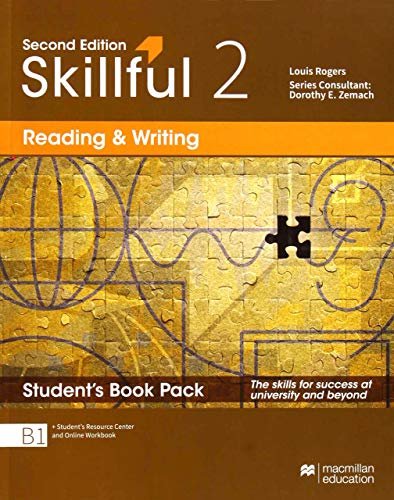 Skillful Second Edition Level 2 Reading and Writing Premium Student's Book Pack Rogers Louis