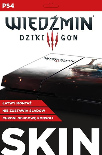 Skin Wiedźmin Biały Wilk na PS4 cdp.pl