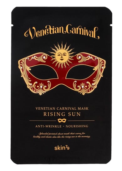 Skin79, Venetian Carnival, maska w płacie odżywczo-przeciwzmarszczkowa Rising Sun, 23 g Skin79