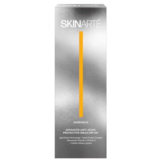 Skinarté, Sunshield Advanced Anti Aging Protective Cream Spf50+, Krem do twarzy, 50 ml SkinArte