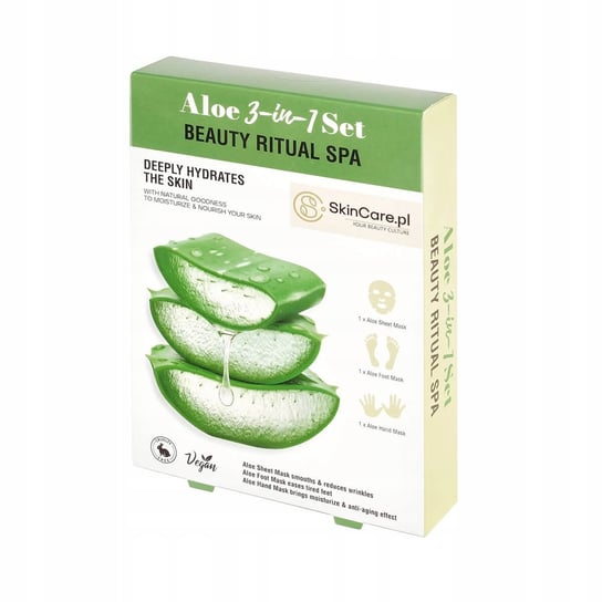 SKINCARE Aloe 3-in-1 Set Zestaw BEAUTY RITUAL SPA Inna marka