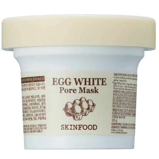 Skinfood, Egg White Pore Mask Głęboko Oczyszczająca Maska Do Walki Z Rozszerzonymi Porami, 120g Skinfood