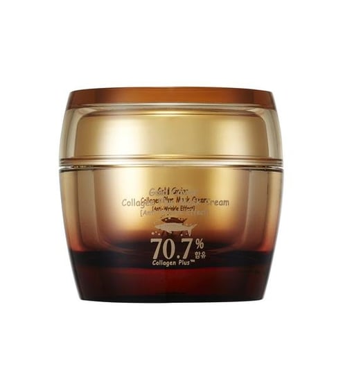 SKINFOOD, Gold Caviar Collagen Plus Mask Cream głęboko odżywcza maska na noc do skóry dojrzałej 50g Skinfood