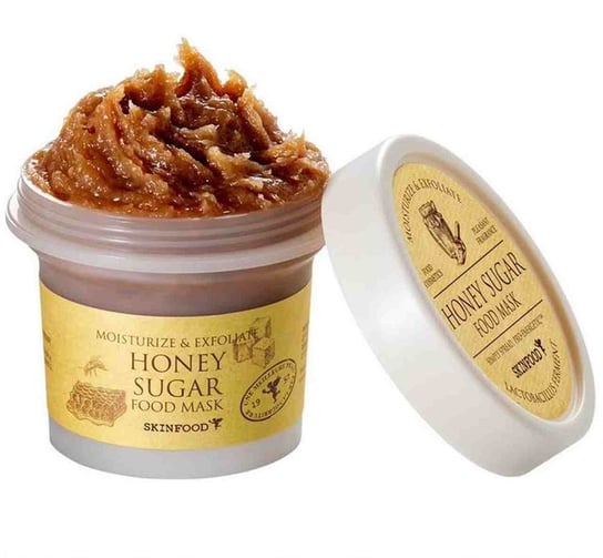 SKINFOOD, Honey Sugar Food Mask wielozadaniowa maseczka złuszczająca z ekstraktem z propolisu 120g Skinfood