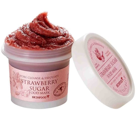 SKINFOOD, Strawberry Sugar Food Mask wielozadaniowa maseczka złuszczająca 120g Skinfood